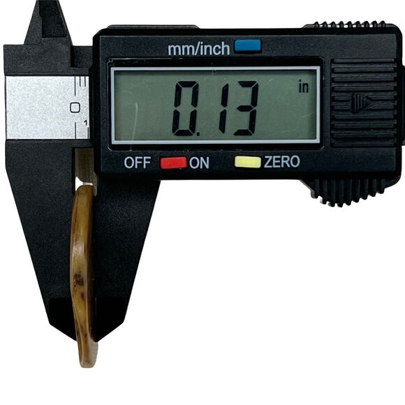 7 Vintage Coat Buttons Bakelite Celluloid Early Plastic Sewing Notions Fashion - Picture 8 of 8